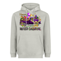 Moon Dust Happy Mardi Carnival with truck Heavyweight Hoodie - NancyCooperArtShop