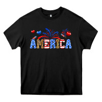 Black Western America Heavy Core Tee - Neo Western