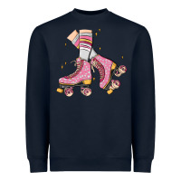 Navy skate Heavyweight Sweatshirt - MaliasSmallBusiness