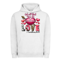 Pigment Lunar Rock Let all that you do be in love Valentine's Day Urban Hoodie - FaDigitalArtStudio