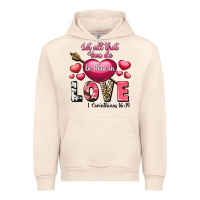 Sandshell Let all that you do be in love Valentine's Day Urban Hoodie - FaDigitalArtStudio