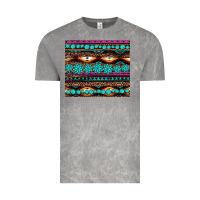 Cloud Rock leopard aztec turquoise jewelry Vintage Tee - BarkalooDesign