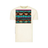 Vintage Arctic leopard aztec turquoise jewelry Vintage Tee - BarkalooDesign