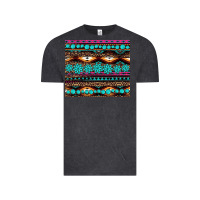 Vintage Black leopard aztec turquoise jewelry Vintage Tee - BarkalooDesign