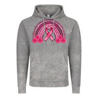 Cloud Rock breast cancer rainbow Vintage Hoodie - AdoDesignShop