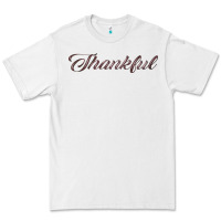 White thankful Premium Tee - FaDigitalArtStudio