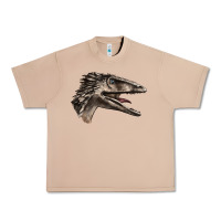 Burro Deinonychus Face Urban Heavy Tee - LillyAllenDesigns