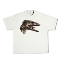 Pistachio Deinonychus Face Urban Heavy Tee - LillyAllenDesigns