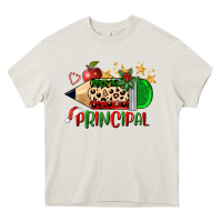 Christmas Principal Pencil Heavy Core Tee | Teevron