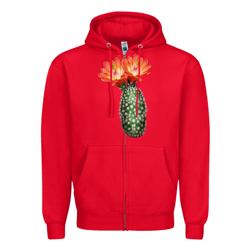 King Cup Cactus Zipper Hoodie by LillyAllenDesigns | Teevron
