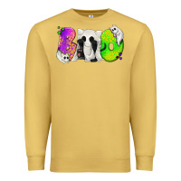 Antique Gold Boo Ghost Cat Premium Sweatshirt - texasbilliewilder