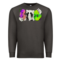 Smoke Boo Ghost Cat Premium Sweatshirt - texasbilliewilder
