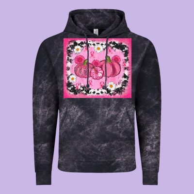 Breast Cancer Pumpkins Vintage Hoodie Designed By Adodesignshop