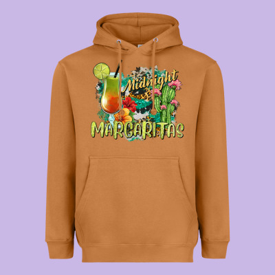 Midnight Margaritas Heavyweight Hoodie Designed By Texasbilliewilder