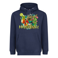 Navy Midnight Margaritas Heavyweight Hoodie - texasbilliewilder