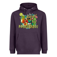 Plum Midnight Margaritas Heavyweight Hoodie - texasbilliewilder