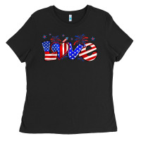 Love 4th Of July Ladies Tee | Teevron
