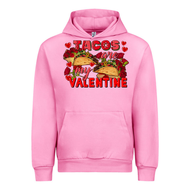 Tacos Are My Valentine Valentine's Day Urban Hoodie by FaDigitalArtStudio | Teevron