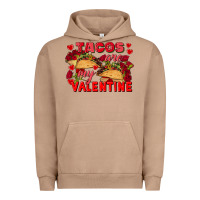Pigment Burro Tacos are my Valentine Valentine's Day Urban Hoodie - FaDigitalArtStudio