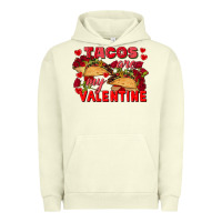 Pigment Pistachio Tacos are my Valentine Valentine's Day Urban Hoodie - FaDigitalArtStudio
