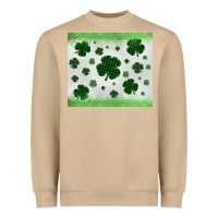 Mushroom shamrock Heavyweight Sweatshirt - MaliasSmallBusiness
