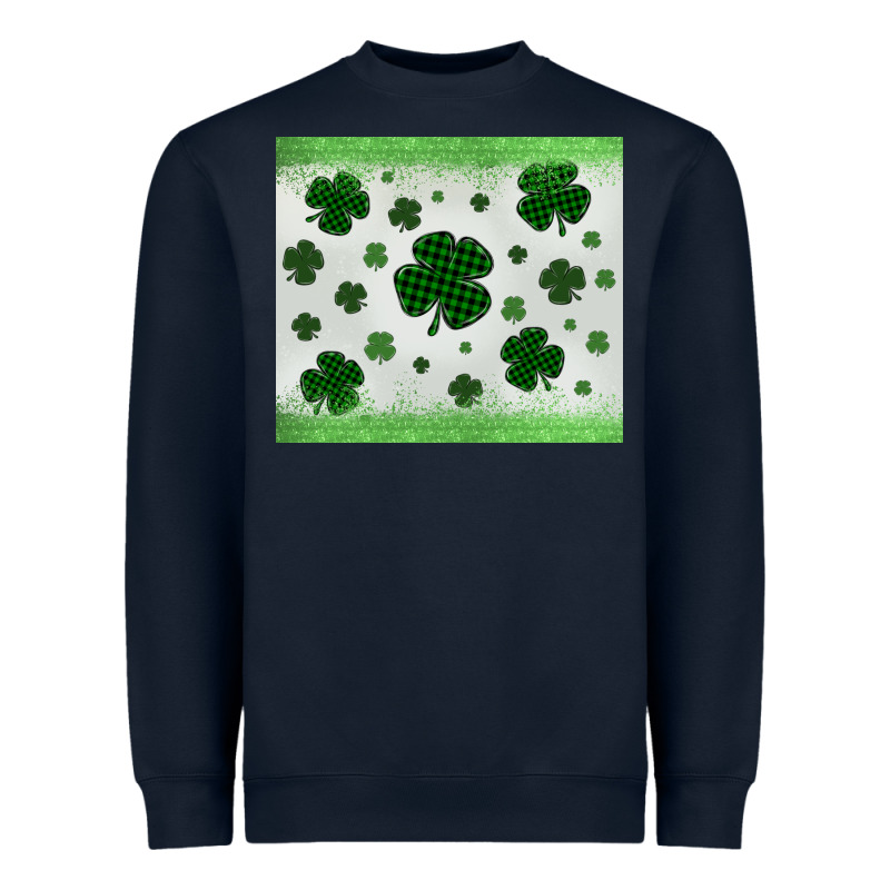 Shamrock Heavyweight Sweatshirt by MaliasSmallBusiness | Teevron