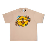 Burro bee sunflower leopard Urban Heavy Tee - Jasminsmagicworld