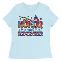 Honor And Remember Ladies Tee | Teevron