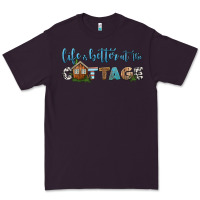 Plum life is better at the cottage Premium Tee - HRA Design Shop