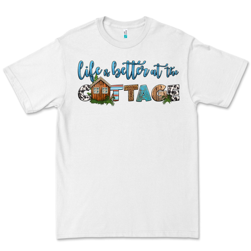 Life Is Better At The Cottage Premium Tee by HRA Design Shop | Teevron