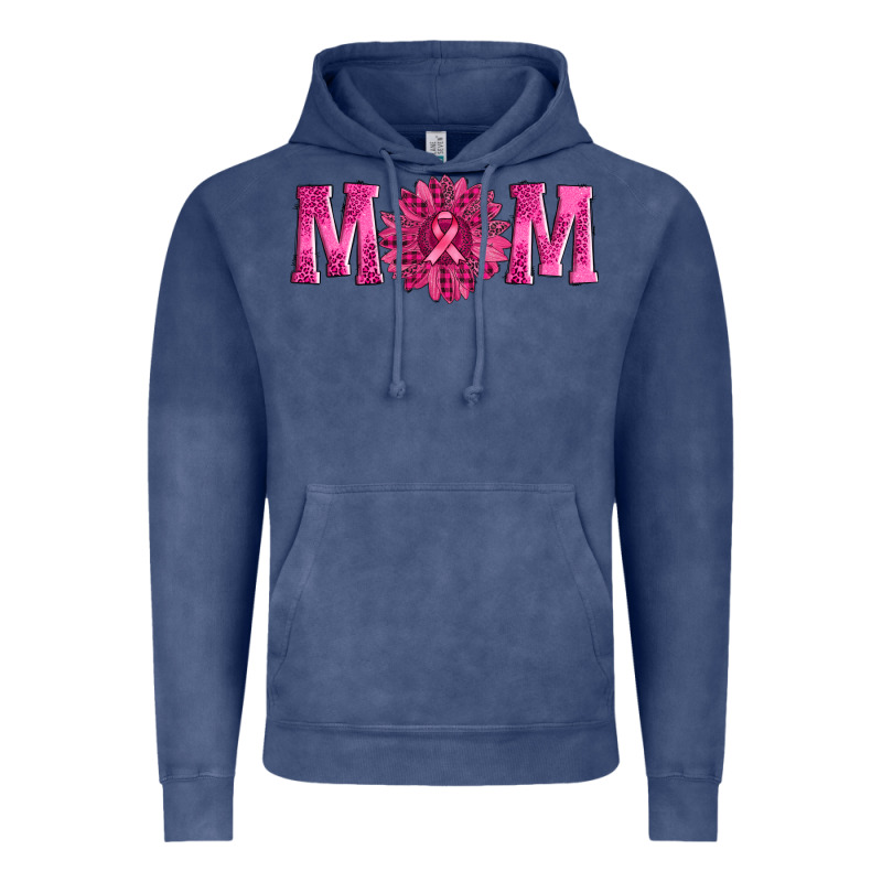 Breast Cancer Mom Sunflower Vintage Hoodie by AdoDesignShop | Teevron