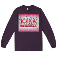 Plum valentine's day gnomes Long Sleeve Tee - MaliasSmallBusiness