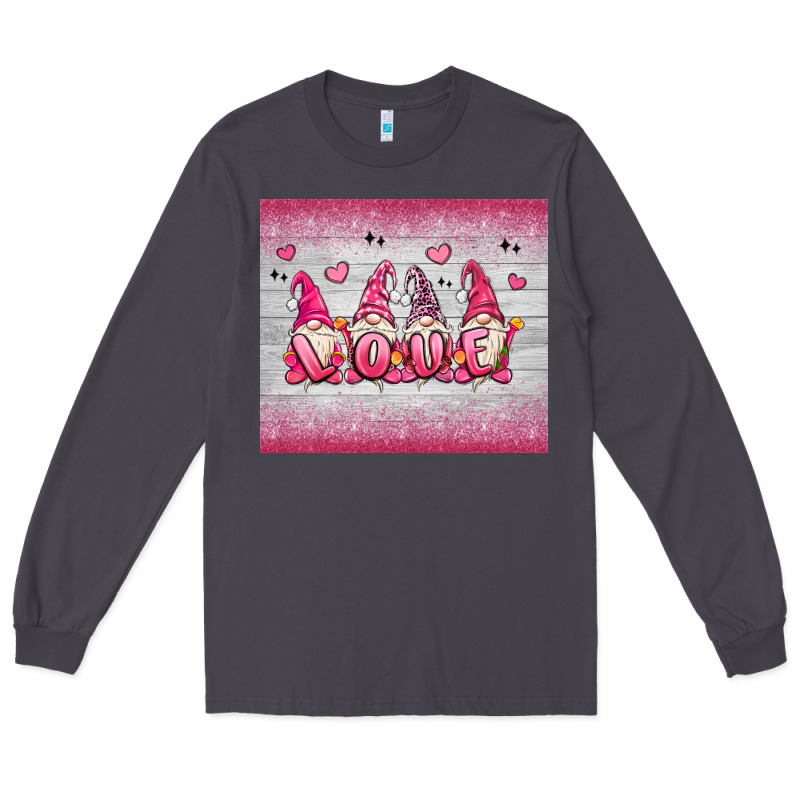Valentine's Day Gnomes Long Sleeve Tee by MaliasSmallBusiness | Teevron