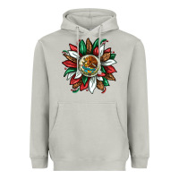 Moon Dust Mexican Sunflower Heavyweight Hoodie - texasbilliewilder