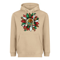 Mushroom Mexican Sunflower Heavyweight Hoodie - texasbilliewilder