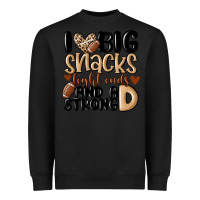 Black i love big sacks tight ends and a strong d Heavyweight Sweatshirt - MaliasSmallBusiness