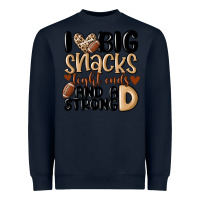 Navy i love big sacks tight ends and a strong d Heavyweight Sweatshirt - MaliasSmallBusiness