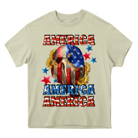 Mossy America skeleton 4th of july Heavy Core Tee - CowGirlArtShop