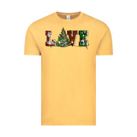 Vintage Mustard love christmas tree Vintage Tee - AdoDesignShop