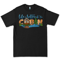 Black life is better at the cabin Premium Tee - HRA Design Shop