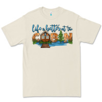 Life Is Better At The Cabin Premium Tee | Teevron