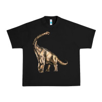 Black Brachiosaurus Urban Heavy Tee - LillyAllenDesigns