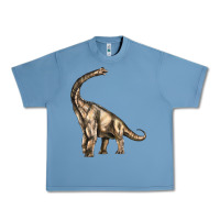 Pebble Blue Brachiosaurus Urban Heavy Tee - LillyAllenDesigns