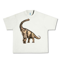 Pistachio Brachiosaurus Urban Heavy Tee - LillyAllenDesigns