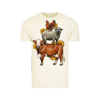 Vintage Arctic farm animals stack Vintage Tee - LillyAllenDesigns