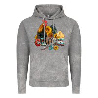 Cluck It Coop Animals Hen And Chick Aztec Serape Leopard Vintage Hoodie | Teevron