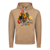 Vintage Coffee cluck it coop animals hen and chick aztec serape leopard Vintage Hoodie - Artiststas