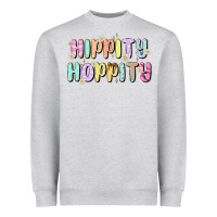 Heather Grey easter Heavyweight Sweatshirt - MaliasSmallBusiness