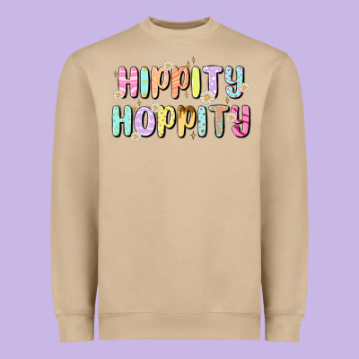 Easter Heavyweight Sweatshirt Designed By Maliassmallbusiness