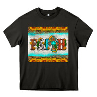 Asphalt faith cross and sunflower tumbler Heavy Core Tee - HRA Design Shop